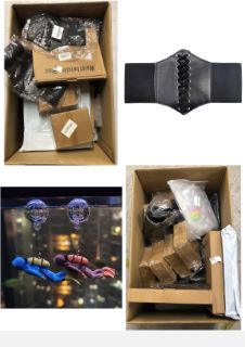 QUANTITY OF ASSORTED ITEMS TO INCLUDE WAIST TRAINER TWISTING DISC, WAIST WHISPER WITH RESISTANCE BANDS AND FOOT MASSAGE, TWIST BOARD EXERCISE MACHINE WITH DRAWSTRING MASSAGE FOOT SOLE.ABDOMINAL EXERC