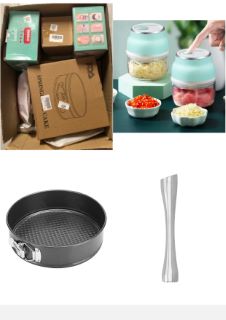 QUANTITY OF ASSORTED ITEMS TO INCLUDE BORDSTRACT RAMEN BOWL, MICROWAVE INSULATED STAINLESS STEEL INSTANT NOODLES COOKER WITH SPORK, QUICK RAMEN COOKER AND THERMAL LUNCH BOX FOR OFFICE, DORM ROOM(RED)