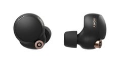 SONY WF-1000XM4 TRULY WIRELESS NOISE CANCELLING HEADPHONE - OPTIMISED FOR ALEXA AND GOOGLE ASSISTANT-WITH BUILT-IN MIC FOR CALLS, BLACK. RRP £180: LOCATION - E RACK