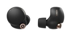 SONY WF-1000XM4 TRULY WIRELESS NOISE CANCELLING HEADPHONE - OPTIMISED FOR ALEXA AND GOOGLE ASSISTANT-WITH BUILT-IN MIC FOR CALLS, BLACK. RRP £180: LOCATION - E RACK