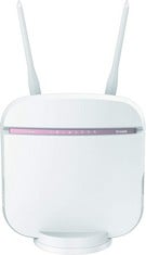 D-LINK DWR-978 5G AC2600 WI-FI ROUTER, SUPER FAST 5G DOWNLOAD UP TO 1.6 GBPS, AC2600 WI-FI, MU-MIMO, 4 X GIGABIT PORT, GIGABIT INTERNET PORT, REMOVABLE EXTERNAL ANTENNAS, WHITE RRP £216: LOCATION - E