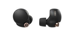 SONY WF-1000XM4 TRULY WIRELESS NOISE CANCELLING HEADPHONE - OPTIMISED FOR ALEXA AND GOOGLE ASSISTANT-WITH BUILT-IN MIC FOR CALLS, BLACK. RRP £180: LOCATION - I RACK