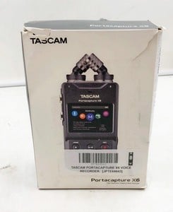 TASCAM PORTACAPTURE X6 VOICE RECORDER.: LOCATION - E