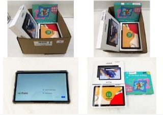 X3 TABLETS TO INCLUDE UMIDIGI A15 ANDROID TABLET 256GB STORAGE, 8GB RAM  ..: LOCATION - E