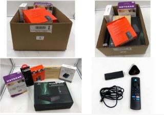 X6 ASSORTED TECH ITEMS TO INCLUDE FIRE TV STICK LITE  ..: LOCATION - F