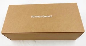 META QUEST 2 128GB VR HEADSET: MODEL NO KW49CM: LOCATION - F