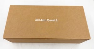 META QUEST 2 128GB VR HEADSET: MODEL NO KW49CM: LOCATION - F