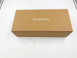 META QUEST 2 128GB VR HEADSET: MODEL NO KW49CM: LOCATION - F