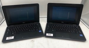 X2 DELL LATITUDE 3190 64GB LAPTOP: MODEL NO P26T. INTEL CELERON N4120, 4GB RAM RAM, 11.6" SCREEN: LOCATION - G