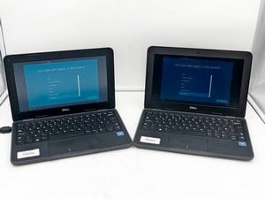 X2 DELL LATITUDE 3190 64GB LAPTOP: MODEL NO P26T. INTEL CELERON N4120, 4GB RAM RAM, 11.6" SCREEN: LOCATION - G