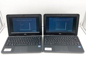 X2 DELL LATITUDE 3190 64GB LAPTOP: MODEL NO P26T. INTEL CELERON N4120, 4GB RAM RAM, 11.6" SCREEN: LOCATION - G