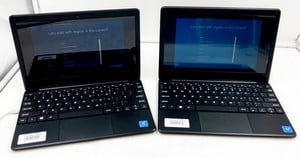 X2 GEO GEOBOOK E1 64GB LAPTOP.. INTEL CELERON N4020, 4GB RAM, 11.6" SCREEN: LOCATION - G