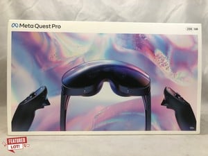 META QUEST PRO 256GB VR HEADSET (RRP - £945): MODEL NO DK94EC: LOCATION - A