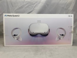 META QUEST 2 128GB VR HEADSET: MODEL NO KW49CM: LOCATION - I