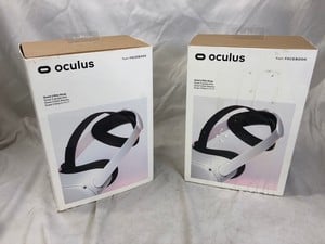 2X OCULUS QUEST 2 ELITE STRAP  VR ACCESSORIES.: LOCATION - I