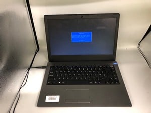 VERY PC NOTEBOOK 128GB SSD LAPTOP: MODEL NO N240PU. PENTIUM N4200, 8GB RAM,: LOCATION - K