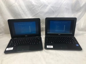 X2 DELL LATITUDE 3190 64GB LAPTOP: MODEL NO P26T. INTEL CELERON N4120, 4GB RAM RAM, 11.6" SCREEN: LOCATION - L