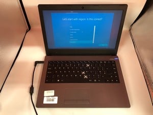 VERY PC NOTEBOOK 128GB SSD LAPTOP: MODEL NO N240PU. PENTIUM N4200, 8GB RAM,: LOCATION - M