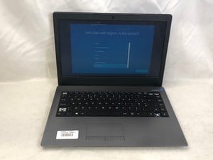 VERY PC NOTEBOOK 128GB LAPTOP: MODEL NO N240PU. INTEL PENTIUM N4200, 8GB RAM,: LOCATION - O