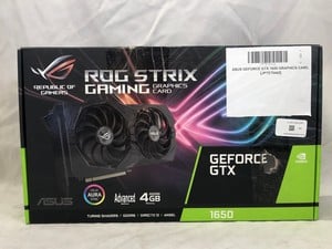 ASUS GEFORCE GTX 1650 GRAPHICS CARD.: LOCATION - O