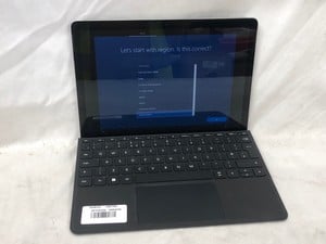 MICROSOFT SURFACE GO 3 2022 128GB LAPTOP.. INTEL CORE I3-10100Y CPU @1.30GHZ, 8GB RAM,: LOCATION - P