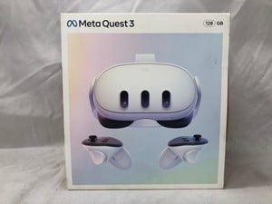 META QUEST 3 128GB V.R HEADSET (RRP - £409): MODEL NO S3A: LOCATION - B