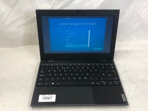 LENOVO 100E 2ND GEN LAPTOP 64GB STORAGE, INTEL CELERON N41120 PROCESSOR, 4GB RAM, (MODEL 81M8): LOCATION - C