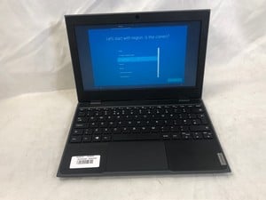 LENOVO 100E 2ND GEN LAPTOP 64GB STORAGE, INTEL CELERON N41120 PROCESSOR, 4GB RAM, (MODEL 81M8): LOCATION - D