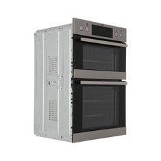 AEG 6000 SURROUNDCOOK BUILT IN DOUBLE OVEN IN STAINLESS STEEL - MODEL NO. DCB331010M - RRP £470