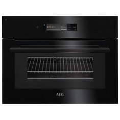 AEG BUILT IN COMBINATION MICROWAVE OVEN - MODEL NO. KMK768080B - RRP £795