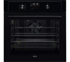 AEG 6000 SERIES BUILT IN ELECTRIC SINGLE OVEN - MODEL NO. BPX535061B - RRP £379