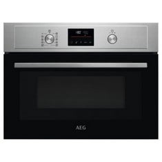 AEG SERIES 8000 COMBI MICROWAVE OVEN AND OVEN - MODEL NO. KMX365060M - RRP £650