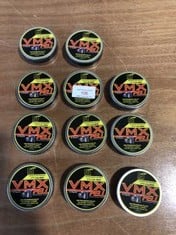 QTY OF WEBLEY VMX PELLETS - PLEASE NOTE, THIS AUCTION IS 18+ ONLY - ALL BUYERS WILL BE REQUIRED TO PRESENT I.D UPON COLLECTION TO MATCH THEIR INVOICE. UNDER NO CIRCUMSTANCES WILL LOTS BE HANDED OUT W