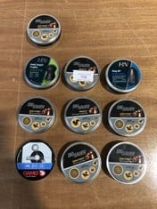 QTY OF SIG SAUER PELLETS - PLEASE NOTE, THIS AUCTION IS 18+ ONLY - ALL BUYERS WILL BE REQUIRED TO PRESENT I.D UPON COLLECTION TO MATCH THEIR INVOICE. UNDER NO CIRCUMSTANCES WILL LOTS BE HANDED OUT WI