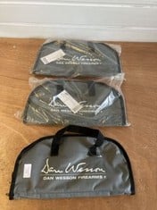 3 X DAN WESSON FIREARMS BAGS