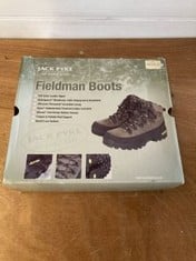 JACK PYKE FIELDMAN BOOTS, SIZE  8