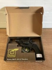 WEBLEY MKVI .455 2.5" REVOLVER - PLEASE NOTE, THIS AUCTION IS 18+ ONLY - ALL BUYERS WILL BE REQUIRED TO PRESENT I.D UPON COLLECTION TO MATCH THEIR INVOICE. UNDER NO CIRCUMSTANCES WILL LOTS BE HANDED