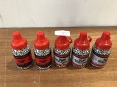 5 X UMBREX 1500 STEEL BB'S - PLEASE NOTE, THIS AUCTION IS 18+ ONLY - ALL BUYERS WILL BE REQUIRED TO PRESENT I.D UPON COLLECTION TO MATCH THEIR INVOICE. UNDER NO CIRCUMSTANCES WILL LOTS BE HANDED OUT