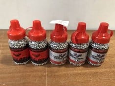 5 X UMBREX 1500 STEEL BB'S -PLEASE NOTE, THIS AUCTION IS 18+ ONLY - ALL BUYERS WILL BE REQUIRED TO PRESENT I.D UPON COLLECTION TO MATCH THEIR INVOICE. UNDER NO CIRCUMSTANCES WILL LOTS BE HANDED OUT W