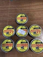 QTY OF ACCUPELL FT .22 CALIBRE PELLETS - PLEASE NOTE, THIS AUCTION IS 18+ ONLY - ALL BUYERS WILL BE REQUIRED TO PRESENT I.D UPON COLLECTION TO MATCH THEIR INVOICE. UNDER NO CIRCUMSTANCES WILL LOTS BE