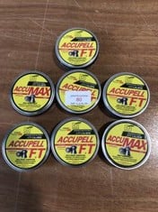 QTY OF ACCUPELL FT .22 CALIBRE PELLETS - PLEASE NOTE, THIS AUCTION IS 18+ ONLY - ALL BUYERS WILL BE REQUIRED TO PRESENT I.D UPON COLLECTION TO MATCH THEIR INVOICE. UNDER NO CIRCUMSTANCES WILL LOTS BE