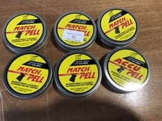 QTY OF MATCH PELL .177 CALIBRE PELLETS - PLEASE NOTE, THIS AUCTION IS 18+ ONLY - ALL BUYERS WILL BE REQUIRED TO PRESENT I.D UPON COLLECTION TO MATCH THEIR INVOICE. UNDER NO CIRCUMSTANCES WILL LOTS BE