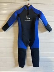 BEAVER MAUI WETSUIT, SIZE CHILD-XL