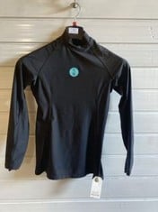 HYDRO-T L/F L/S OCEAN TOP, SIZE 8