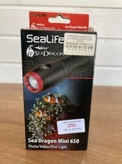 SEALIFE SEA DRAGON MINI 650 PHOTO/VIDEO/DIVE LIGHT