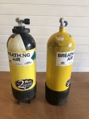 2 X BREATHING AIR TANKS