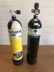 2 X BREATHING AIR TANKS