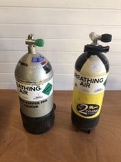 2 X BREATHING AIR TANKS