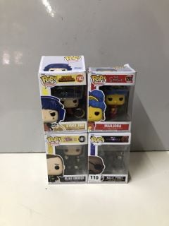 4 X POP DOLLS TO INC MARVEL NICK FURY