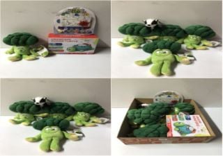 BOX OF CHILDRENS TOYS TO INC GOODNESS GANG BROCOLLI